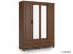 Guarda Roupa Armario Roupeiro Weihermann Sevilha Espelhado 04 Portas 1.82 m COM FRETE GRATIS 